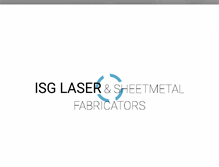 Tablet Screenshot of isglaser.com